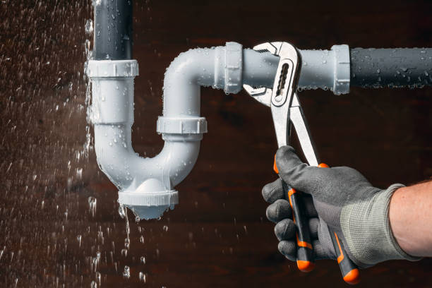 Professional Leak Detection technician working in Felt, ID